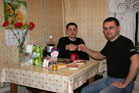 С приездом